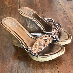 J-Lo Wedge Platform Sandals